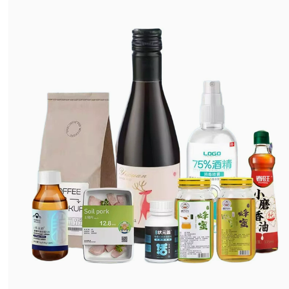 冷冻食品用的不干胶标签