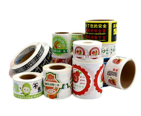 现代商品用的不干胶标签