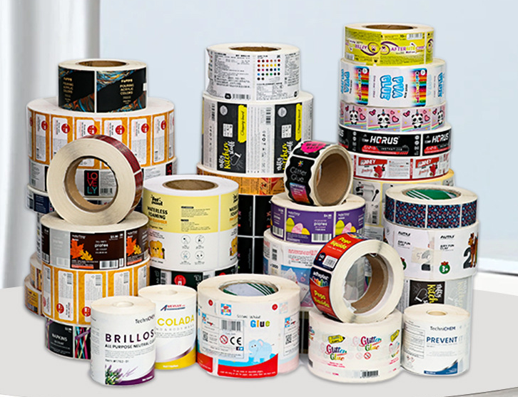 商品包装不干胶标签