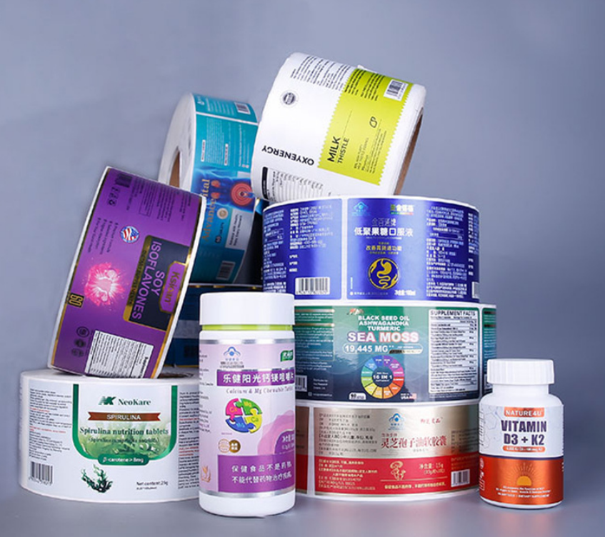 不干胶标签不同表面贴合