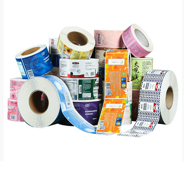 不干胶标签不同材质贴合效果