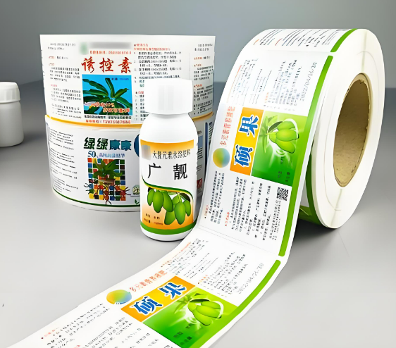 农化产品不干胶标签