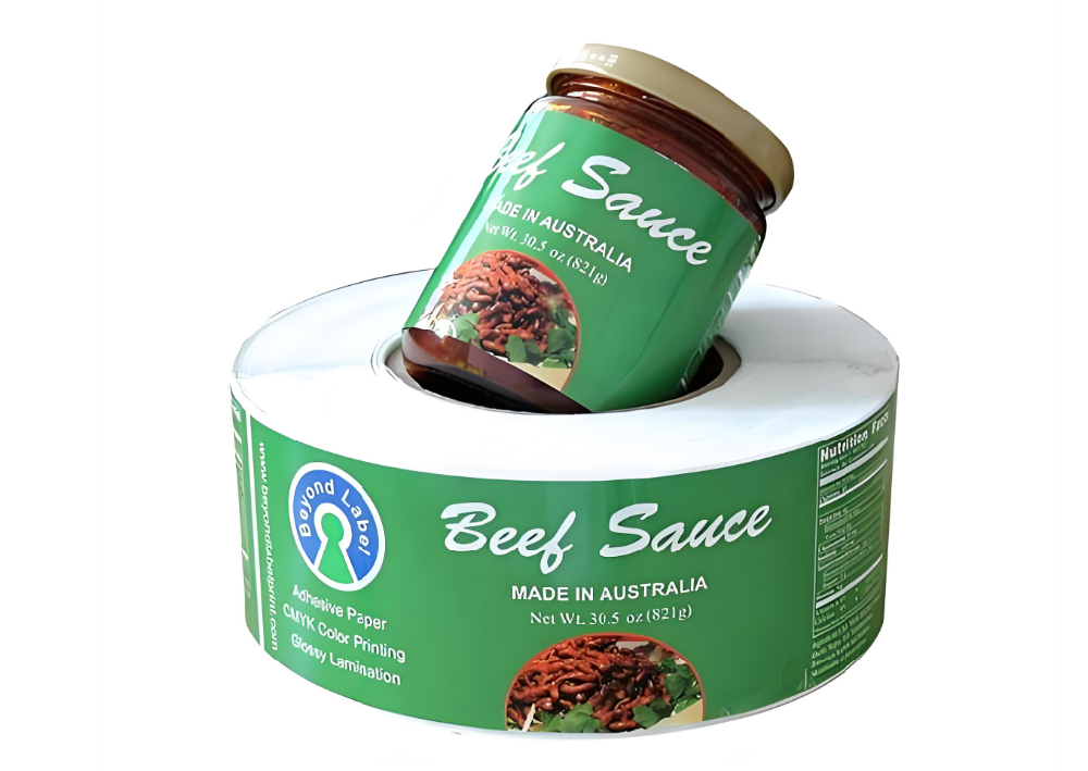 不干胶标签在食品安全信息标识中的价值