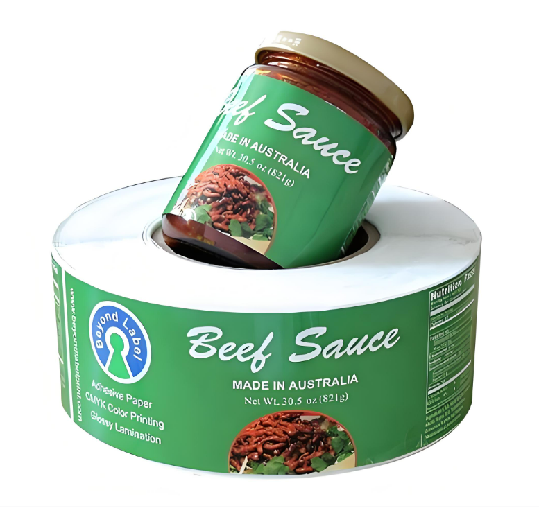 食品包装不干胶标签