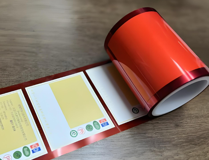 循环包装下不干胶标签