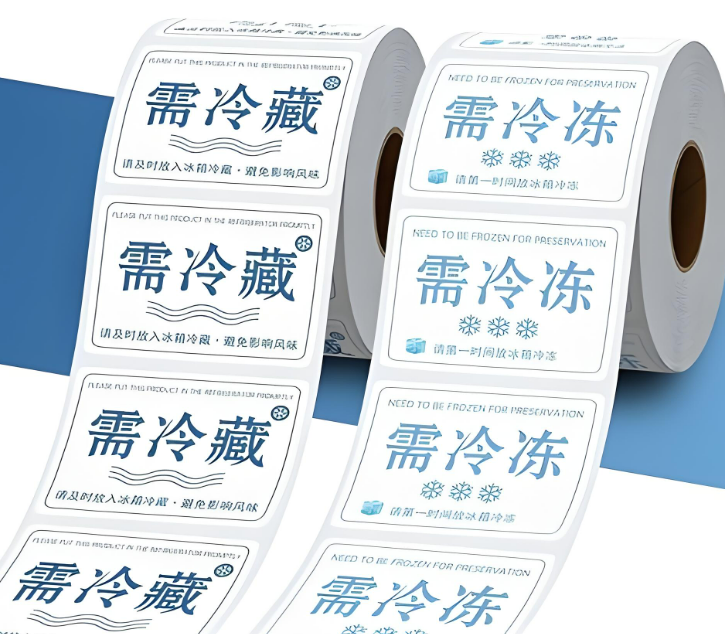 低温不干胶标签